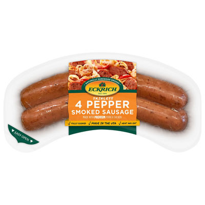 Eckrich Smoked Link or Rope Sausage, 13-14 oz, bogo free