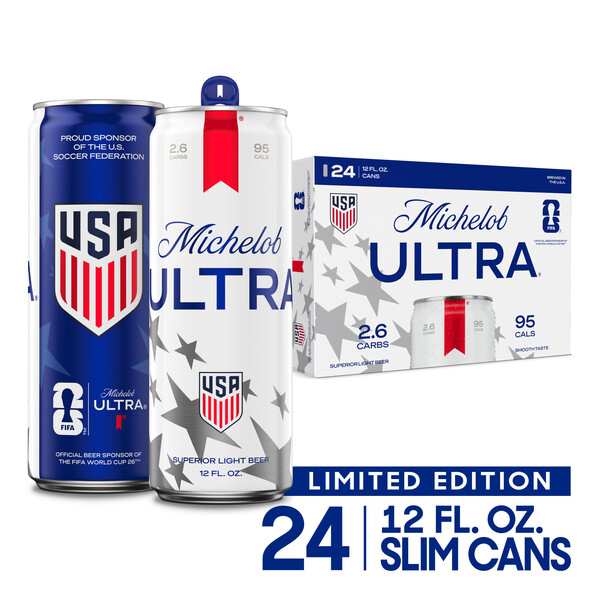 Michelob Ultra, 24 pk. 12 oz, $25.99