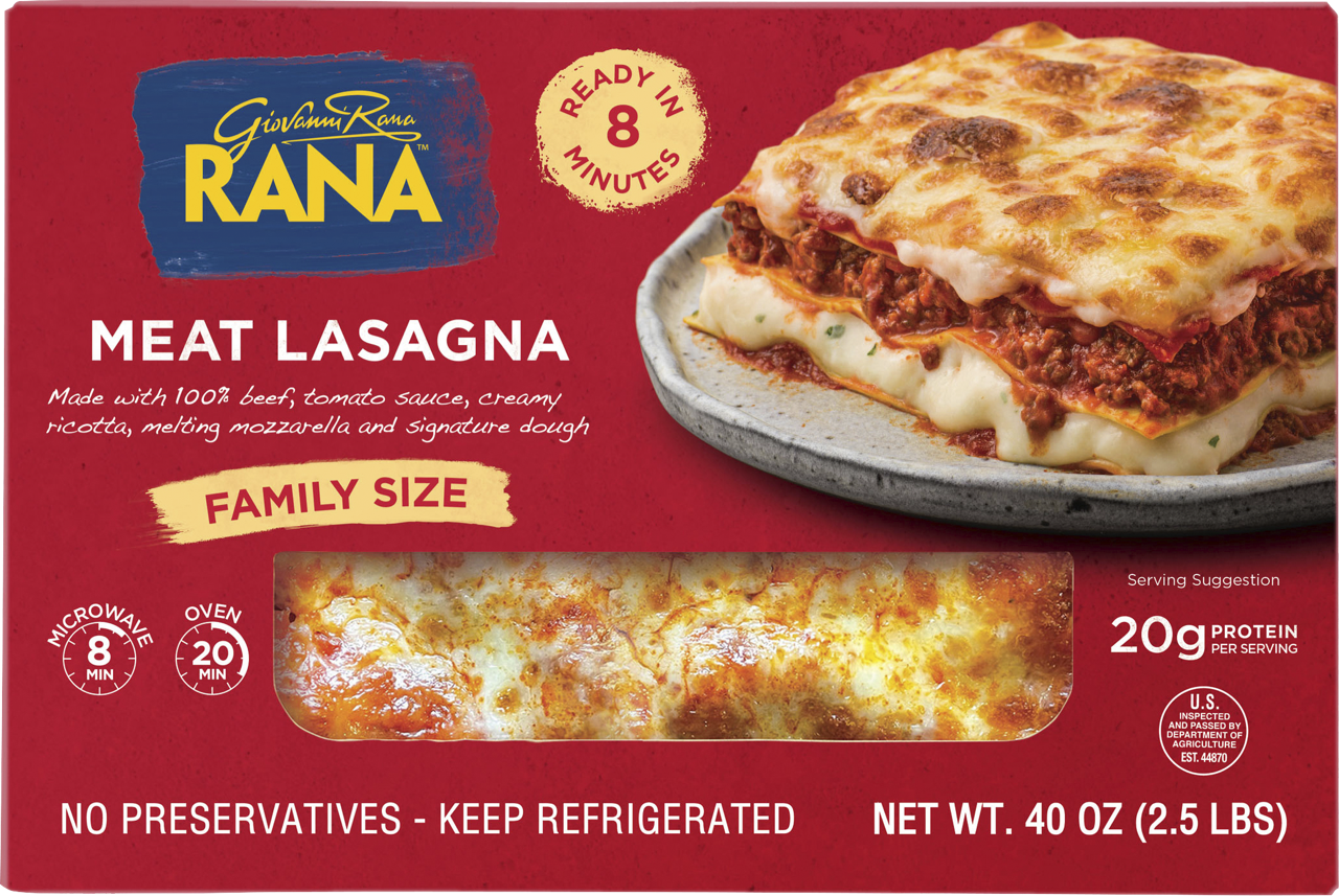 Rana Italian Meals or Lasagna, 12 oz, $4.99