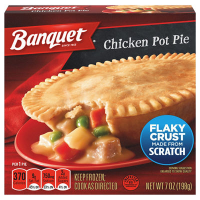 Michelina's Entrees or Banquet Pot Pies, 4.5-9 oz, $1