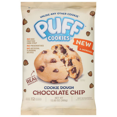 Puff Cookie Dough, 7.5-12.65 oz, $4.49