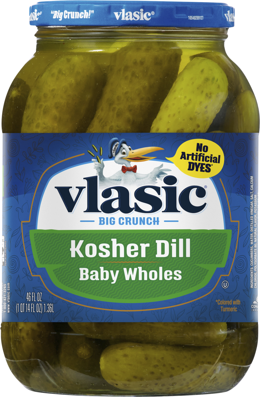 Vlasic Pickles, 16-32 oz, $3