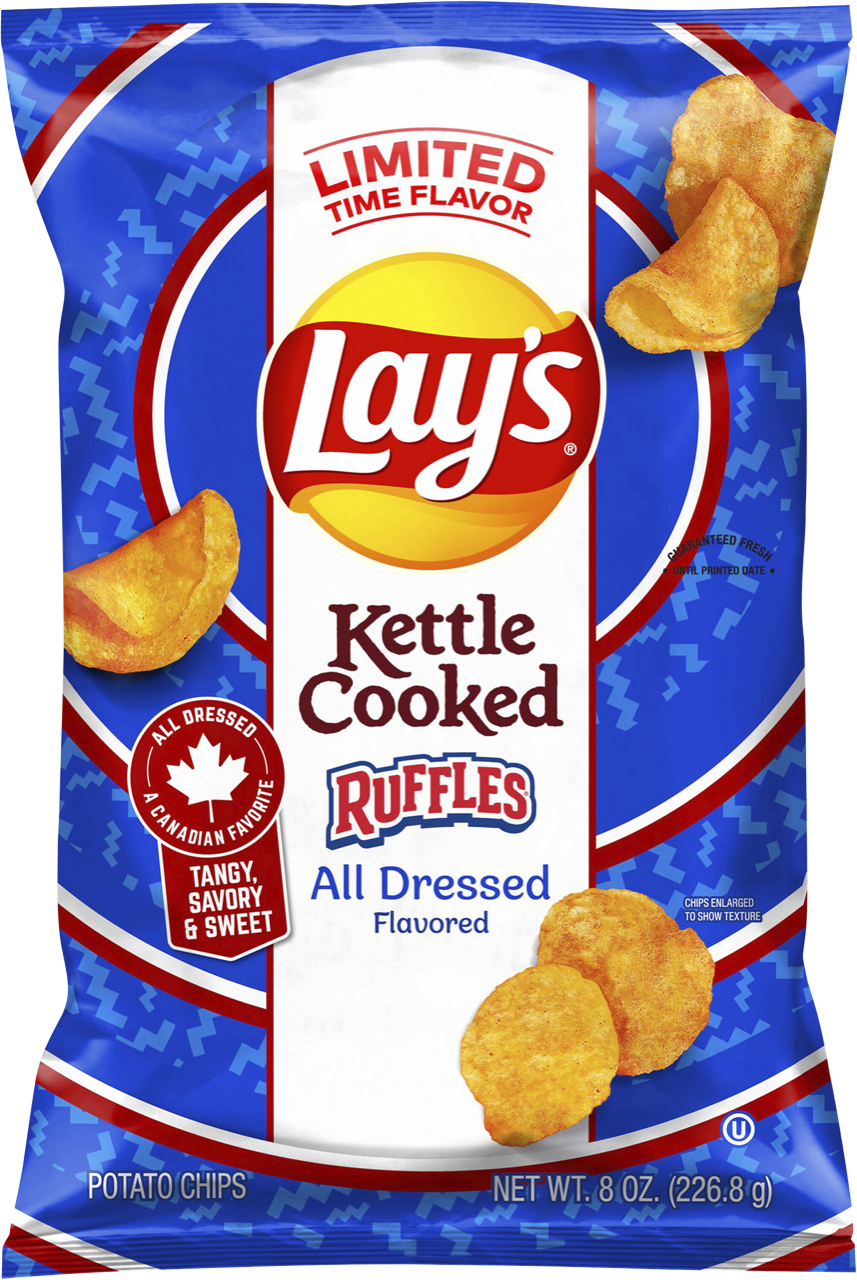 Lay's Potato or Kettle Chips, 5-8 oz, $2.50