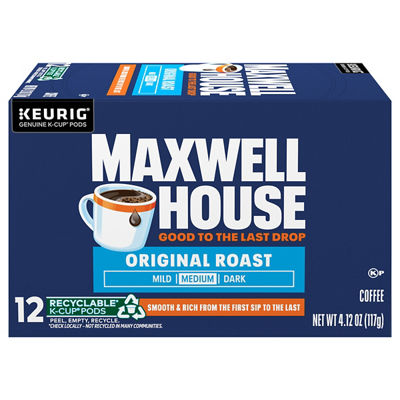 Maxwell House Wake Up Roast Can or Pods, 28.4 oz or 24 ct., $11.99