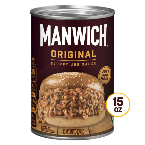 Hunt's Manwich Sloppy Joe or Van Camp's Beanee Weenees, 7.7-15 oz, $1.25