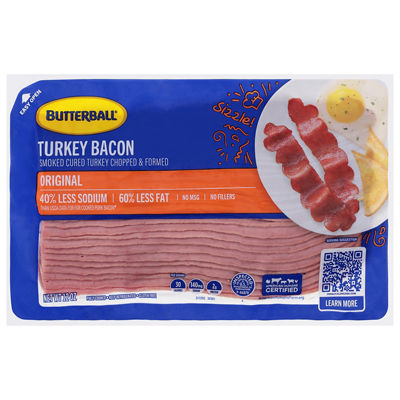 Butterball Turkey Bacon, 12 oz, $3.50