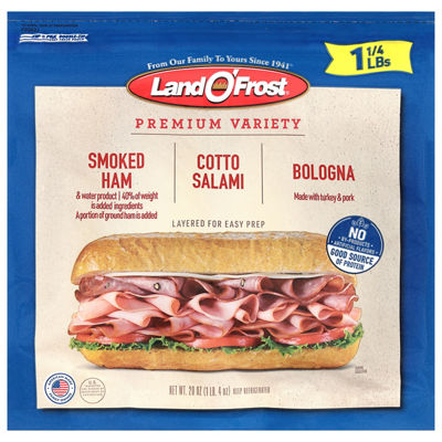 Land O'Frost Premium Lunchmeat, 10-20 oz, $6.99
