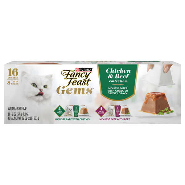 Fancy Feast Gems, 4 oz, $2