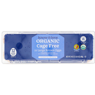Know & Love Cage Free Large Brown Eggs or Land O'Lakes Butter Sticks, 12 ct. or 16 oz, $2.99