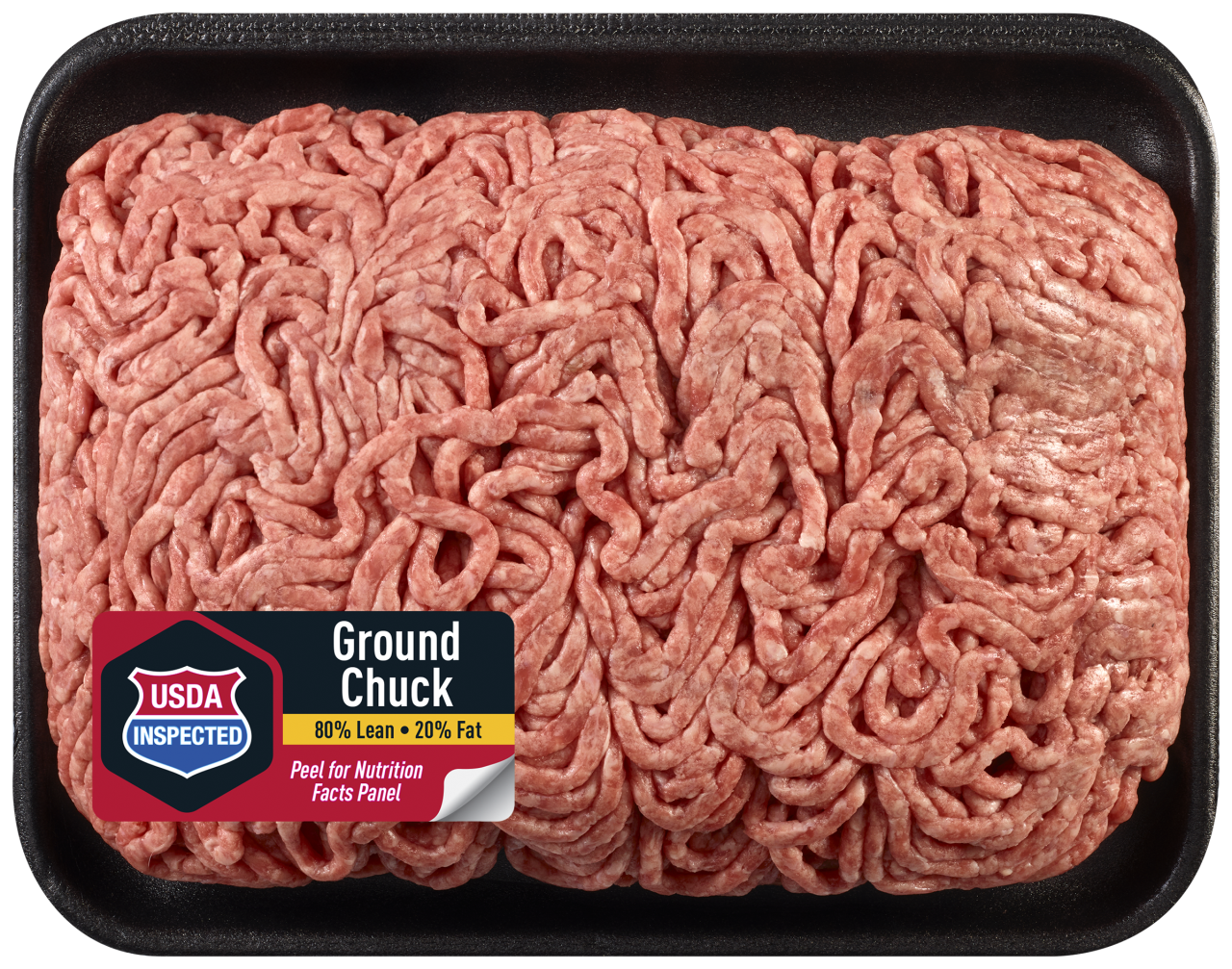 80% Lean Fresh Ground Chuck Value Pack, $5.99 per lb, limit 2