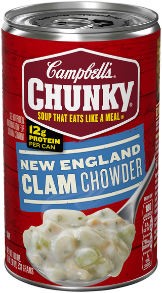 Campbell's Chunky New England Clam Chowder Soup