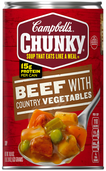 Campbell's Chunky Beef with Country Vegetables Soup