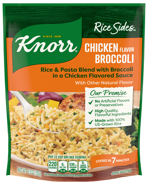 Knorr Rice Sides Mix Chicken Flavor Broccoli