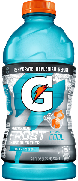 Gatorade Frost Thirst Quencher Sports Drink Glacier Freeze