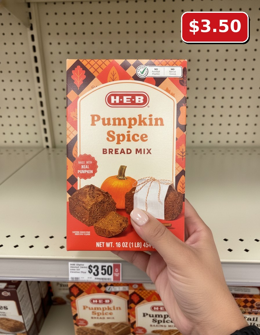 H-E-B Pumpkin Spice Bread Mix