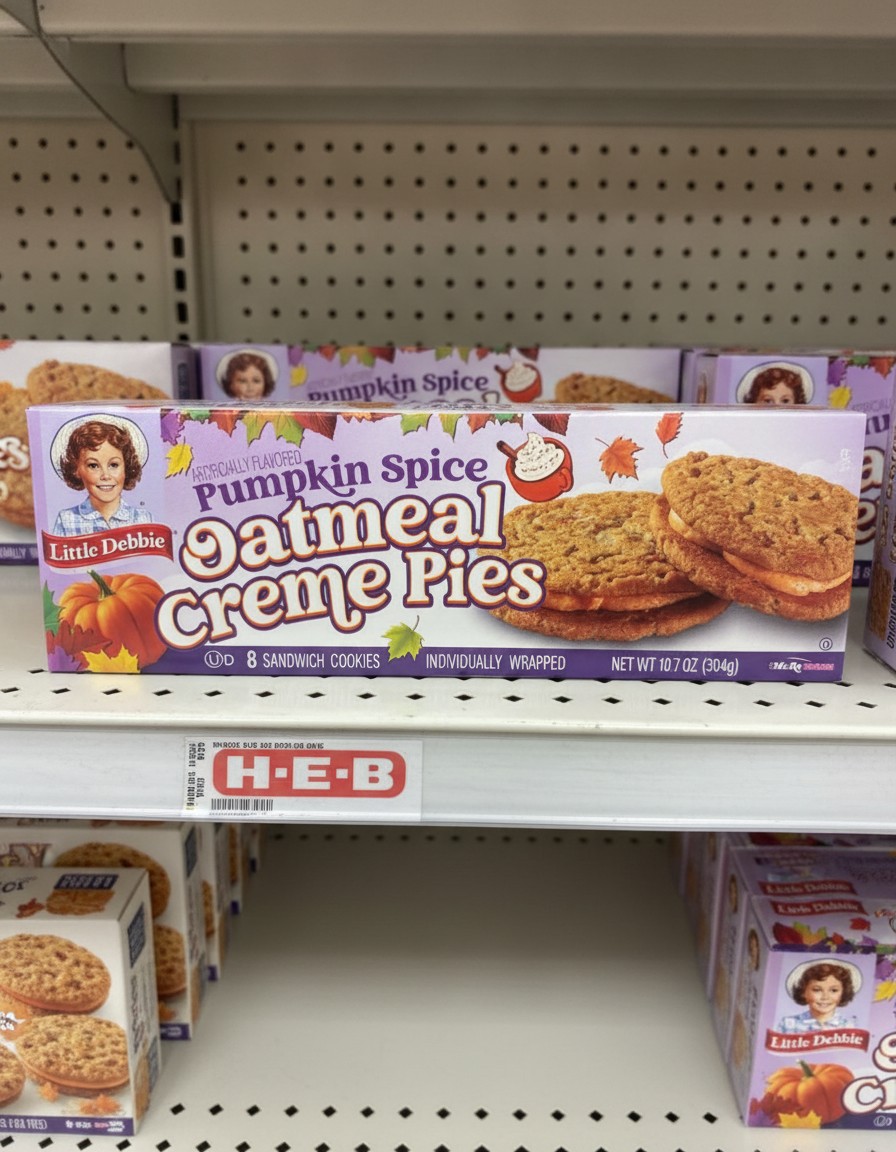 Little Debbie Pumpkin Spice Oatmeal Creme Pies