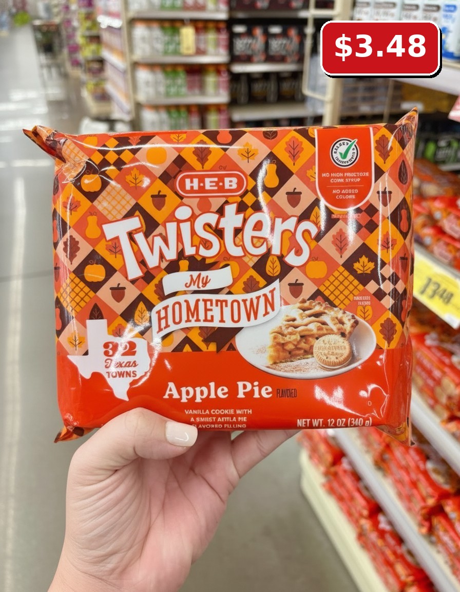 H-E-B Twisters My HOMETOWN Apple Pie Flavored