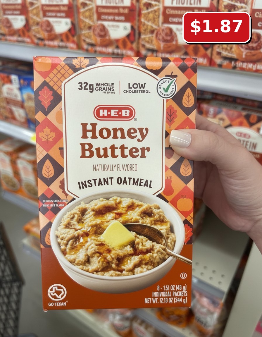 H-E-B Honey Butter INSTANT OATMEAL