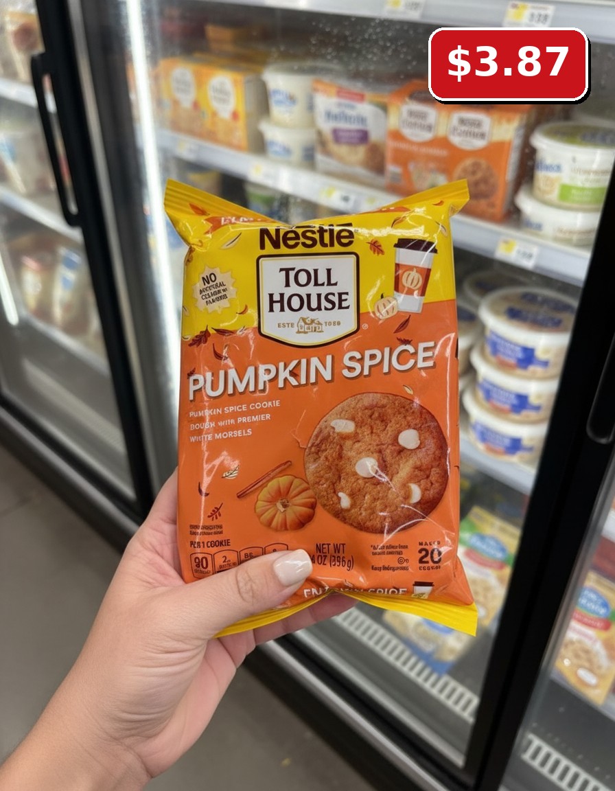 Nestle Toll House Pumpkin Spice Cookie Dough with Premier White Morsels