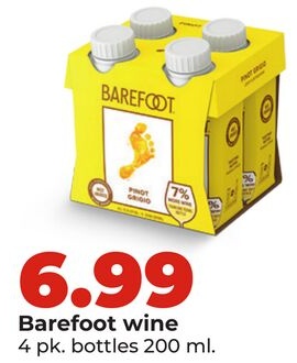 Barefoot wine