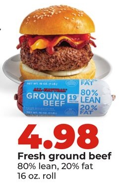 Fresh ground beef