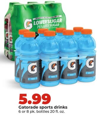 Gatorade sports drinks