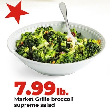 Market Grille broccoli supreme salad