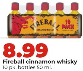 Fireball cinnamon whisky