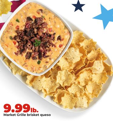 Market Grille brisket queso