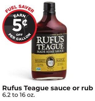 Rufus Teague sauce or rub