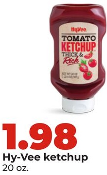 Hy-Vee ketchup