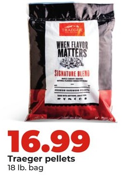 Traeger pellets