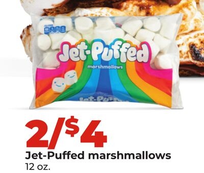 Jet-Puffed marshmallows