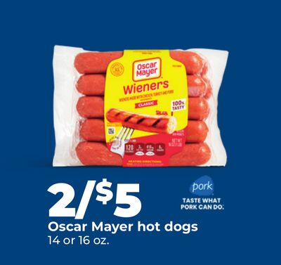 Oscar Mayer hot dogs