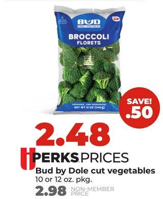 Bud by Dole cut vegetables
