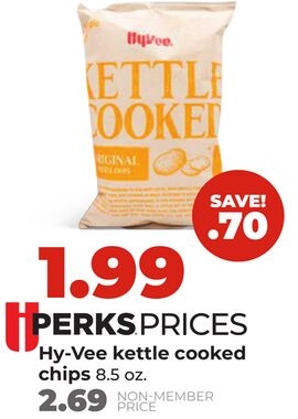 Hy-Vee kettle cooked chips