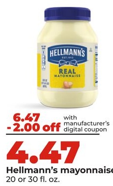 Hellmann's mayonnaise