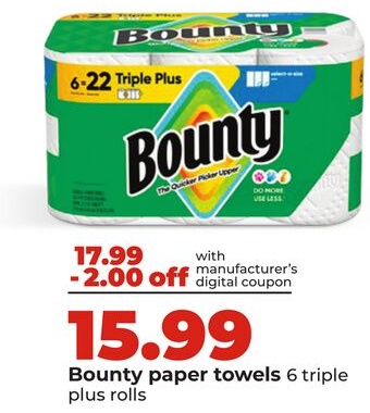 Bounty paper towels