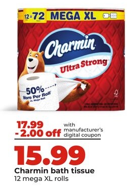 Charmin bath tissue