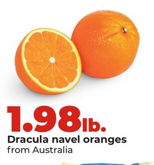 Dracula navel oranges