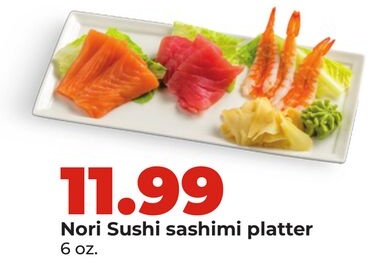 Nori Sushi sashimi platter
