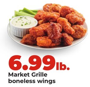 Market Grille boneless wings