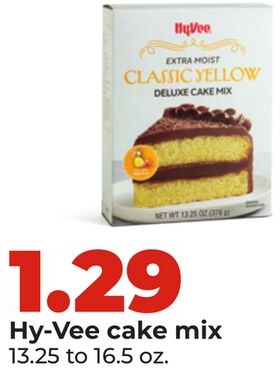Hy-Vee cake mix
