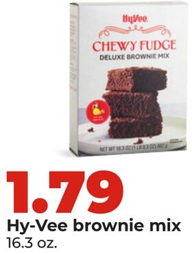Hy-Vee brownie mix