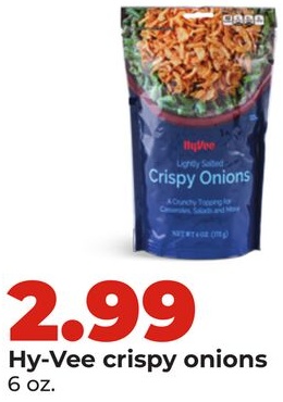 Hy-Vee crispy onions