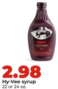 Hy-Vee syrup