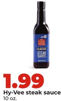 Hy-Vee steak sauce