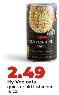 Hy-Vee oats