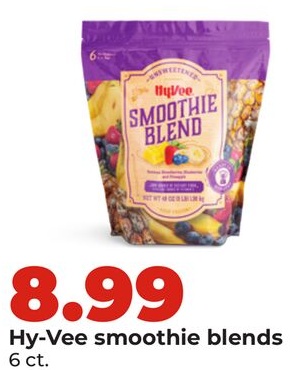 Hy-Vee smoothie blends