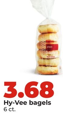 Hy-Vee bagels